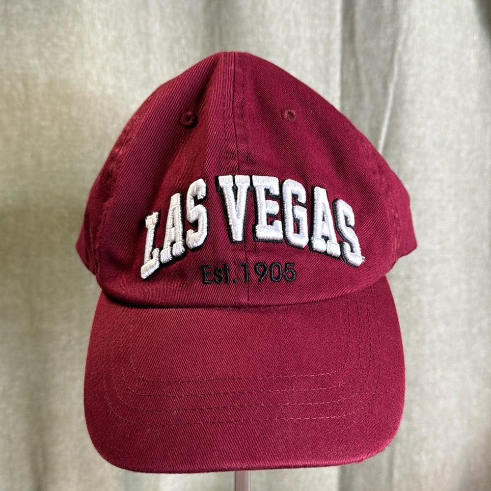 Robin Ruth Las Vegas Burgundy Hat 100% Cotton One Size